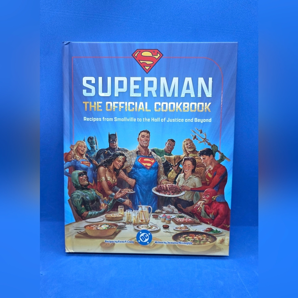 NEW⛄️ Superman: The Official Cookbok HC